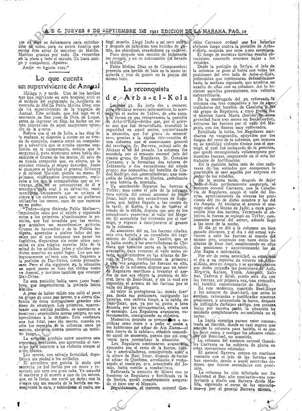 ABC MADRID 08-09-1921 página 10