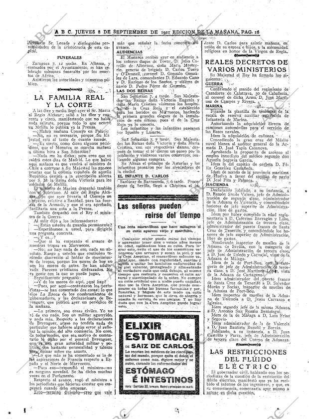 ABC MADRID 08-09-1921 página 16