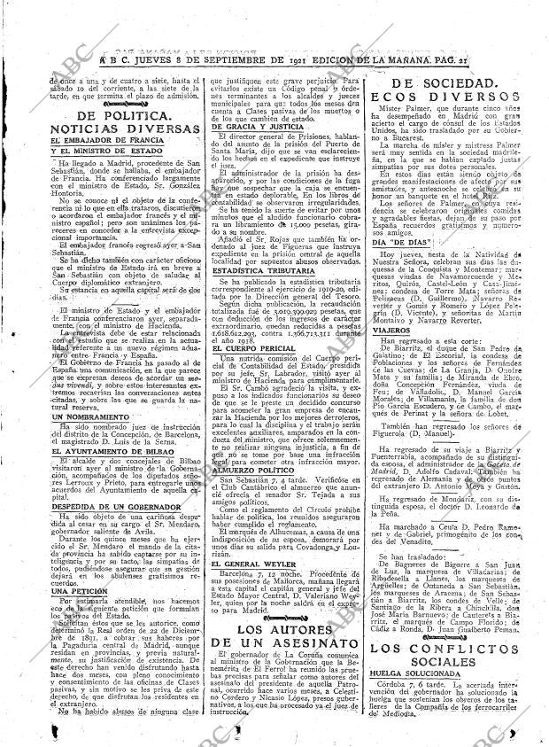 ABC MADRID 08-09-1921 página 21