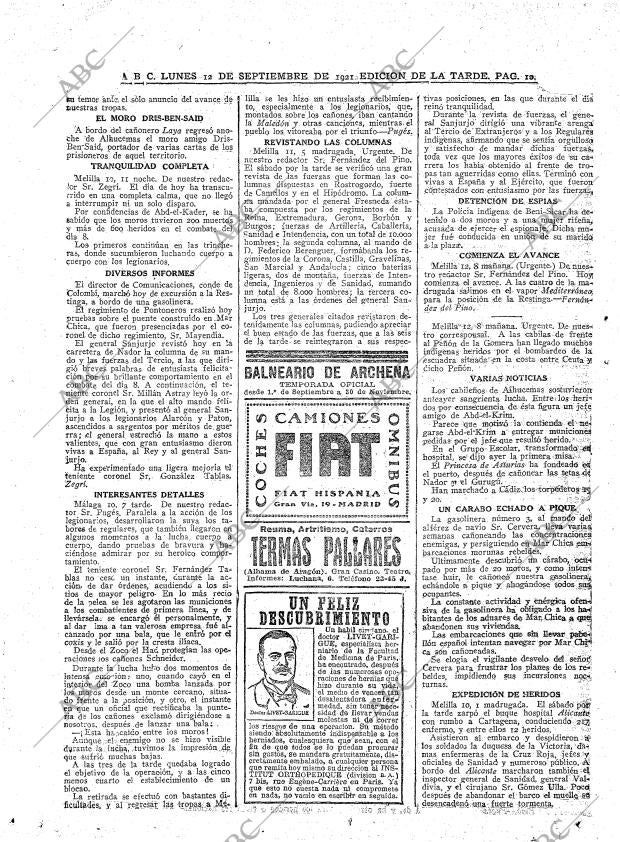 ABC MADRID 12-09-1921 página 10