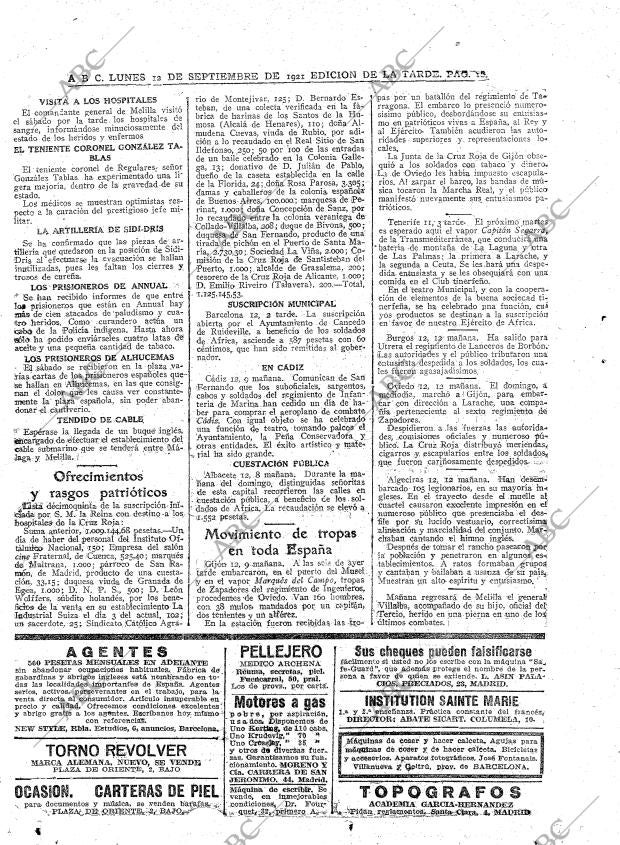 ABC MADRID 12-09-1921 página 18
