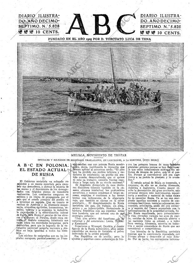 ABC MADRID 12-09-1921 página 3