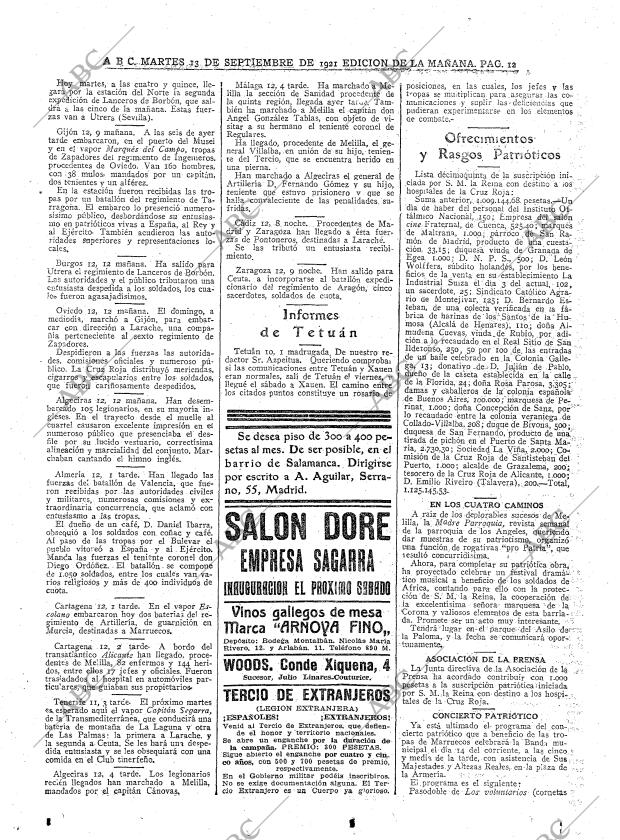 ABC MADRID 13-09-1921 página 12