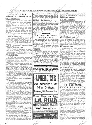 ABC MADRID 13-09-1921 página 14