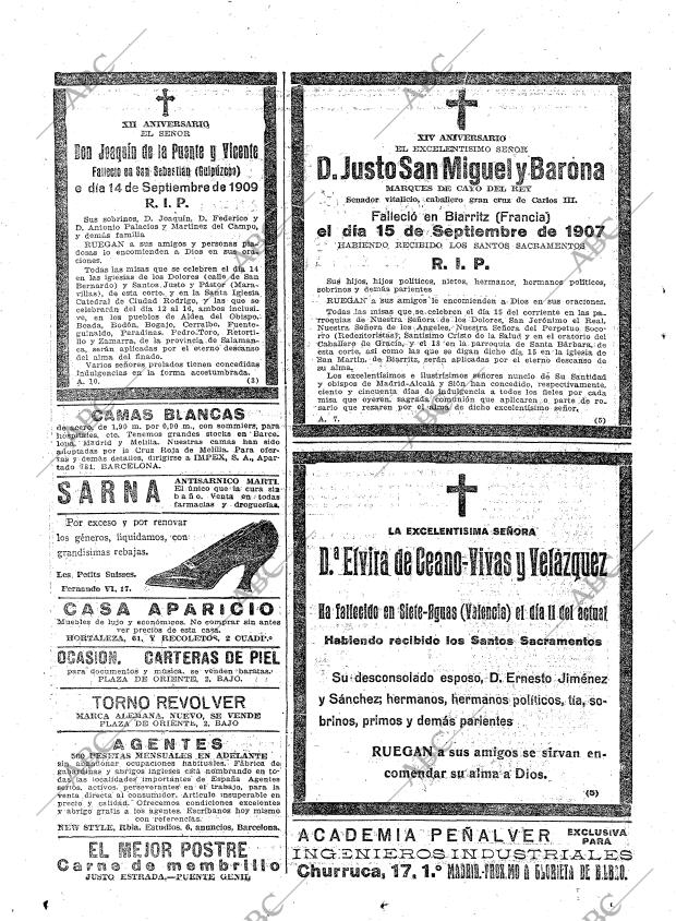 ABC MADRID 13-09-1921 página 26