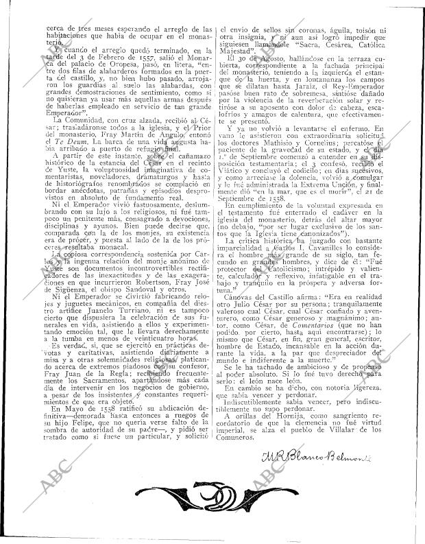 BLANCO Y NEGRO MADRID 18-09-1921 página 22