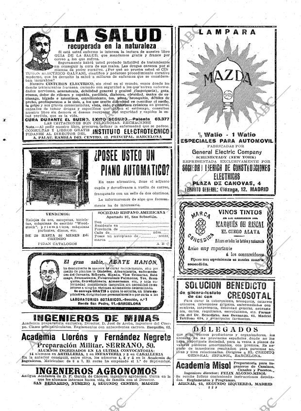 ABC MADRID 23-09-1921 página 23