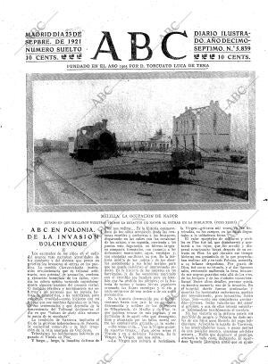 ABC MADRID 23-09-1921 página 3