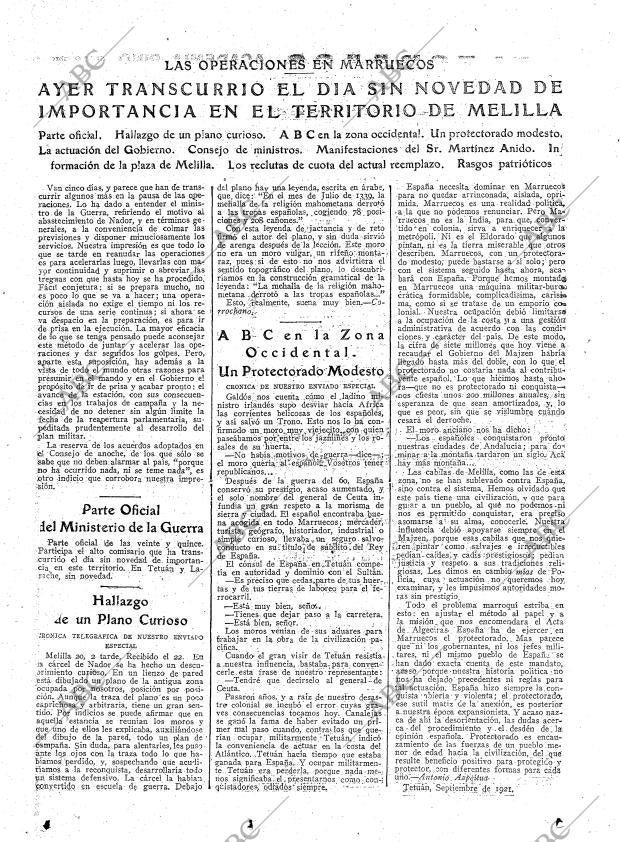 ABC MADRID 23-09-1921 página 7