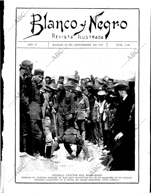 BLANCO Y NEGRO MADRID 25-09-1921 página 3