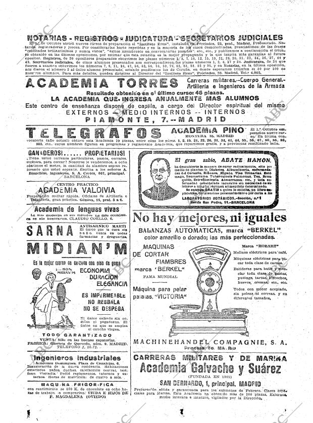 ABC MADRID 27-09-1921 página 22