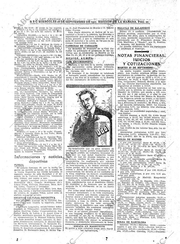 ABC MADRID 28-09-1921 página 20