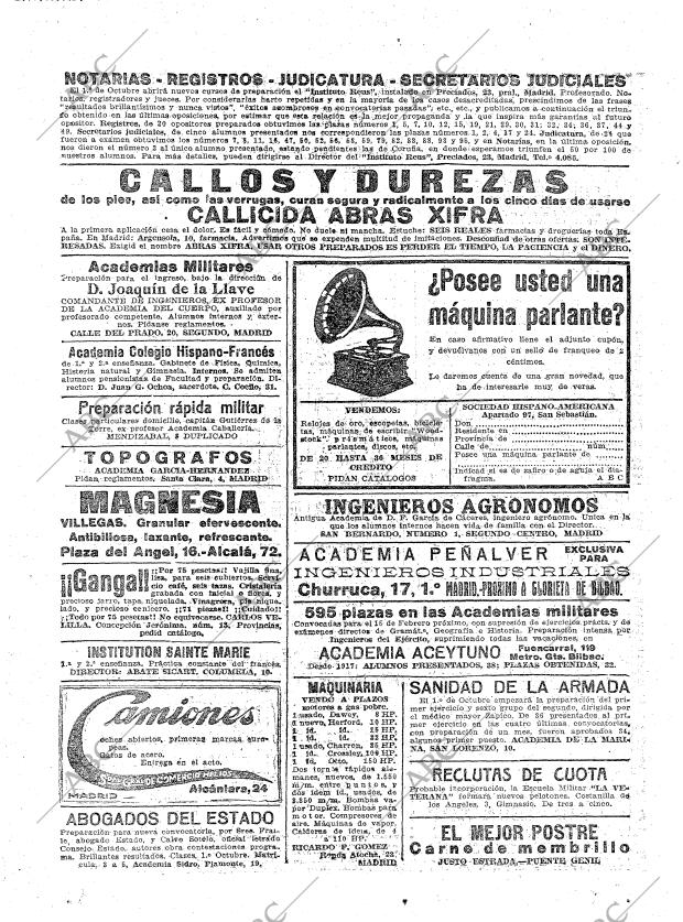 ABC MADRID 28-09-1921 página 28
