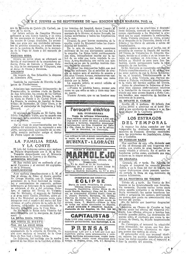 ABC MADRID 29-09-1921 página 12