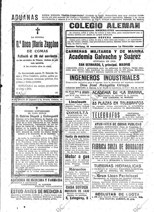 ABC MADRID 29-09-1921 página 25