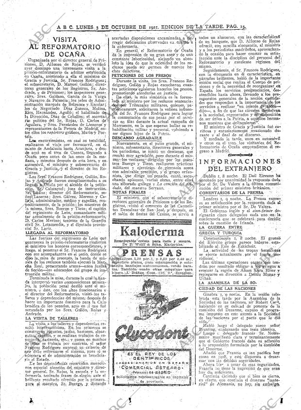 ABC MADRID 03-10-1921 página 15