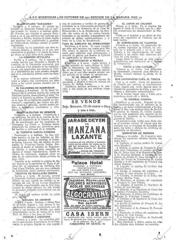 ABC MADRID 05-10-1921 página 12