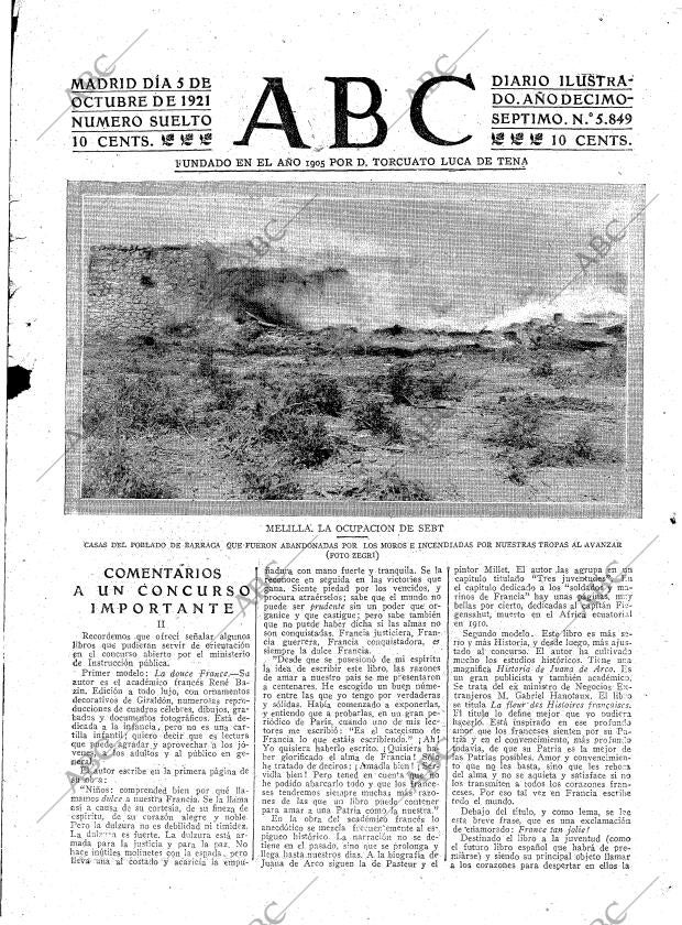 ABC MADRID 05-10-1921 página 3