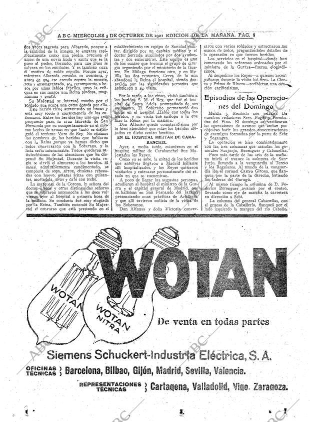ABC MADRID 05-10-1921 página 8