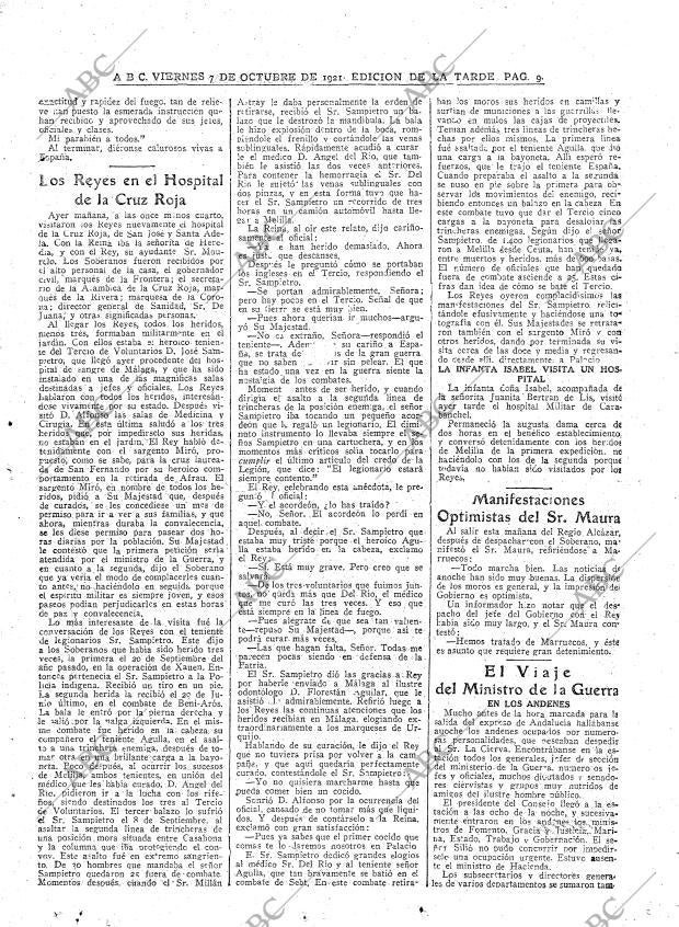 ABC MADRID 07-10-1921 página 9