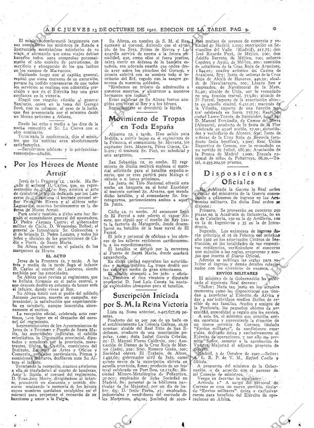 ABC MADRID 13-10-1921 página 9