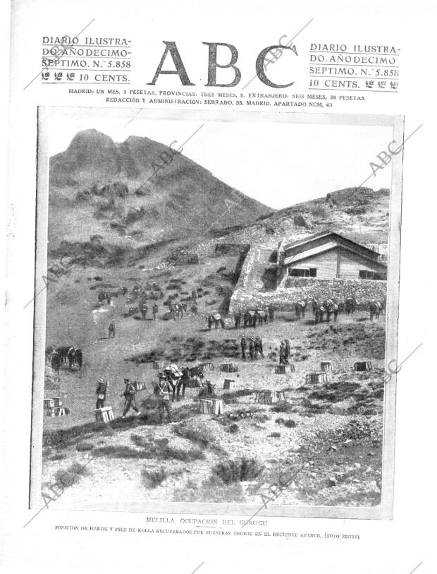 ABC MADRID 15-10-1921 página 1