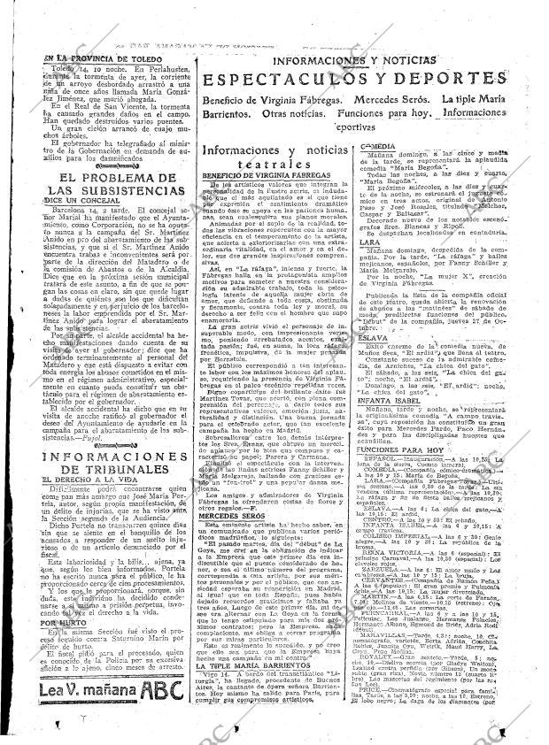 ABC MADRID 15-10-1921 página 21