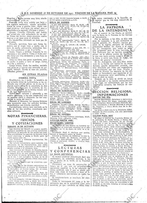 ABC MADRID 16-10-1921 página 29
