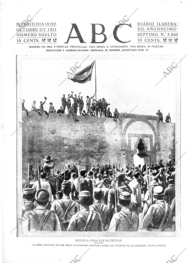ABC MADRID 18-10-1921 página 1