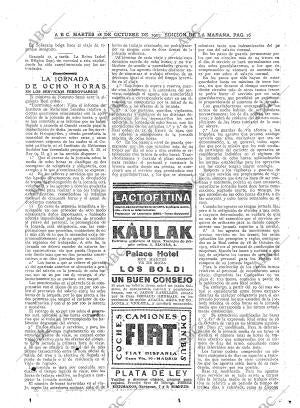 ABC MADRID 18-10-1921 página 16