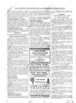 ABC MADRID 18-10-1921 página 18