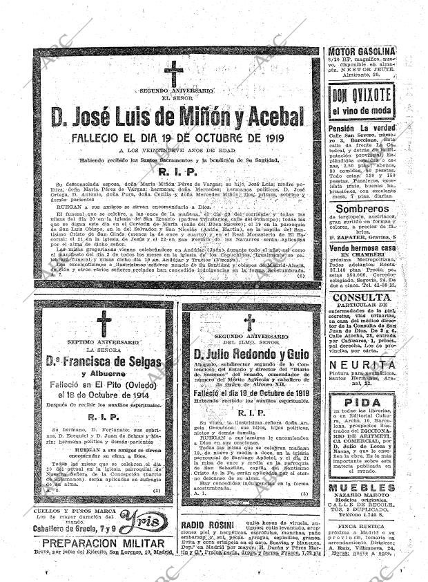 ABC MADRID 18-10-1921 página 28