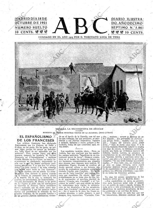 ABC MADRID 18-10-1921 página 3
