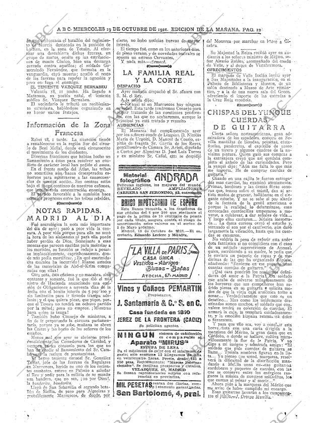 ABC MADRID 19-10-1921 página 12