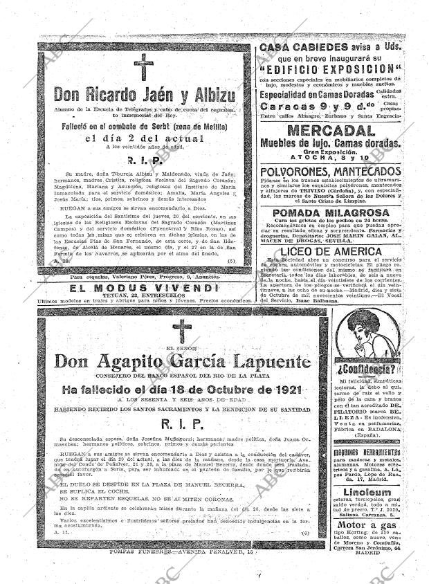 ABC MADRID 19-10-1921 página 28