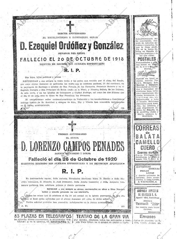 ABC MADRID 19-10-1921 página 29