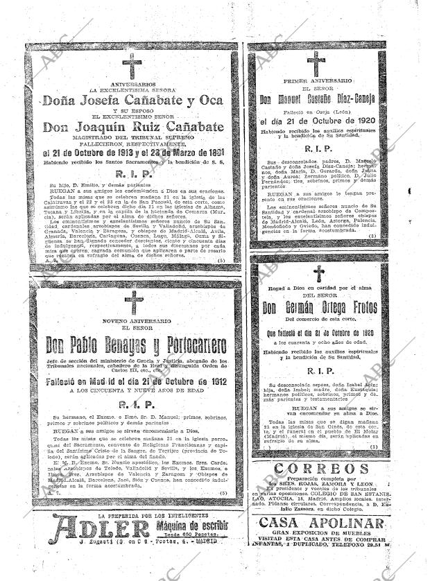 ABC MADRID 20-10-1921 página 30