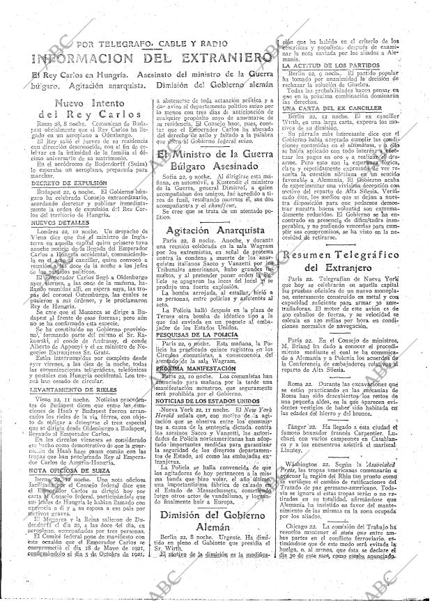 ABC MADRID 23-10-1921 página 25