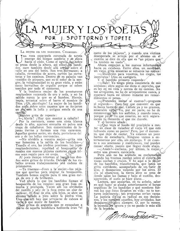 BLANCO Y NEGRO MADRID 23-10-1921 página 12