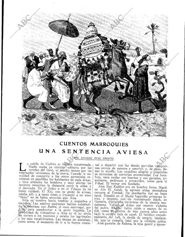 BLANCO Y NEGRO MADRID 23-10-1921 página 21