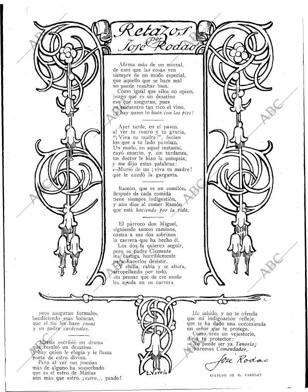 BLANCO Y NEGRO MADRID 23-10-1921 página 23