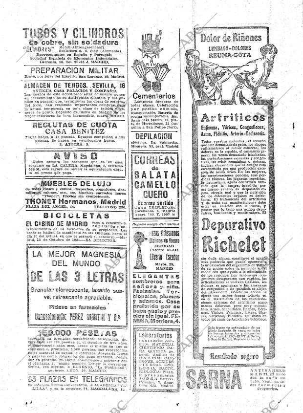 ABC MADRID 25-10-1921 página 30