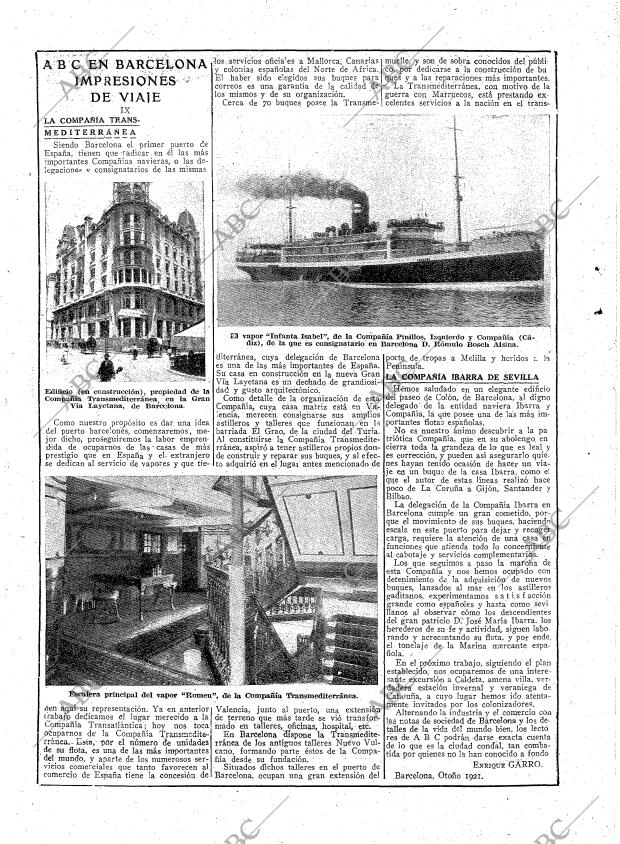 ABC MADRID 25-10-1921 página 6