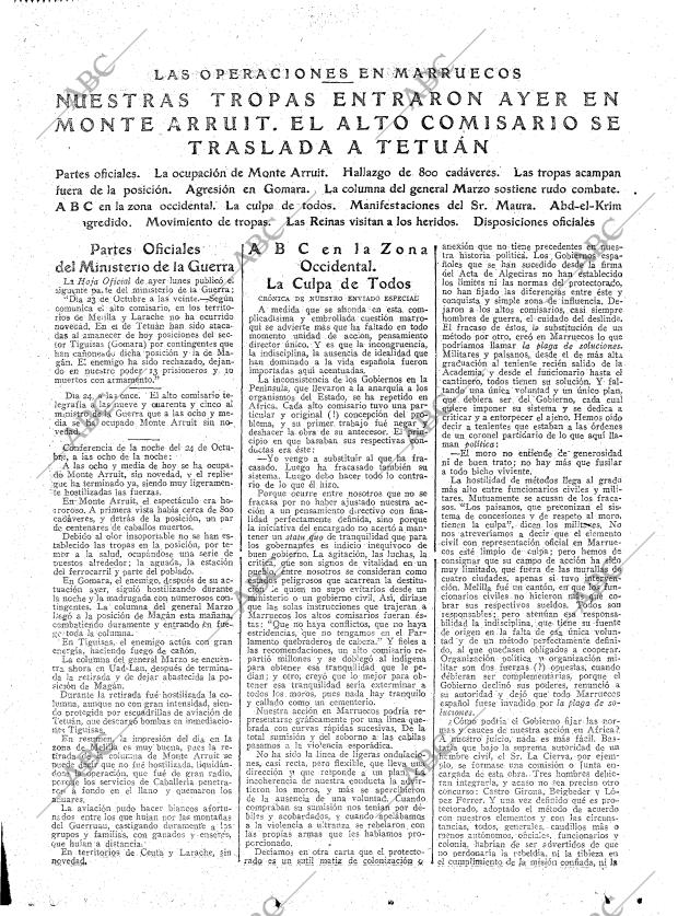 ABC MADRID 25-10-1921 página 7