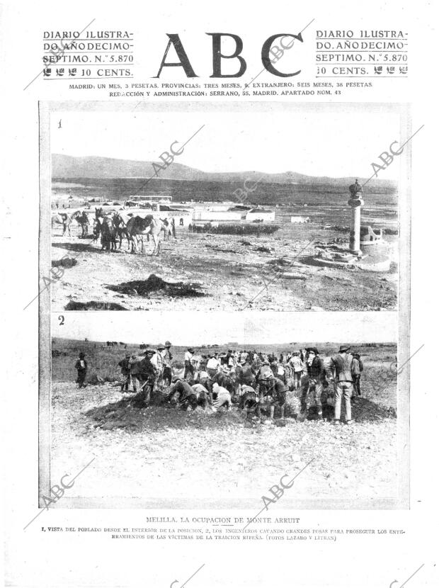 ABC MADRID 29-10-1921 página 1