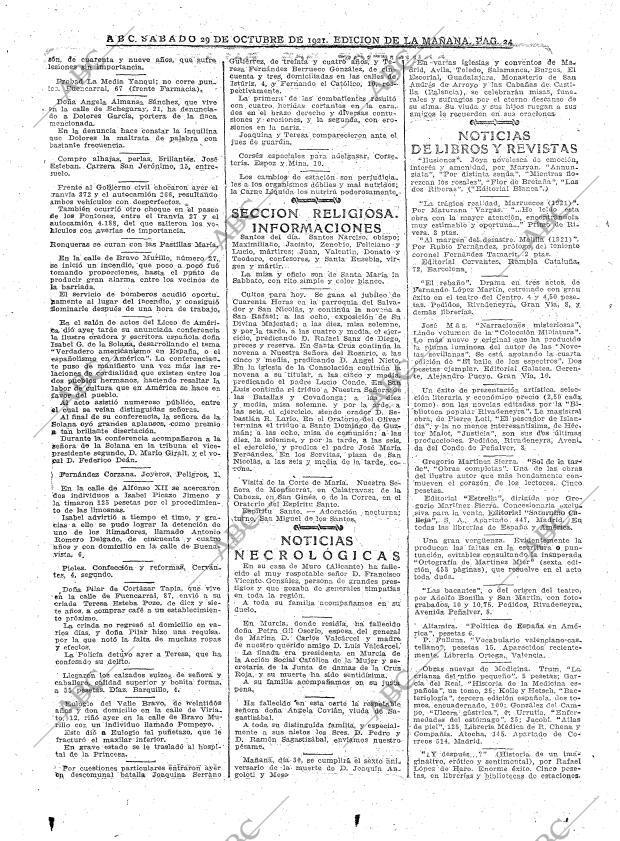 ABC MADRID 29-10-1921 página 24