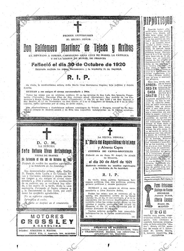 ABC MADRID 29-10-1921 página 28