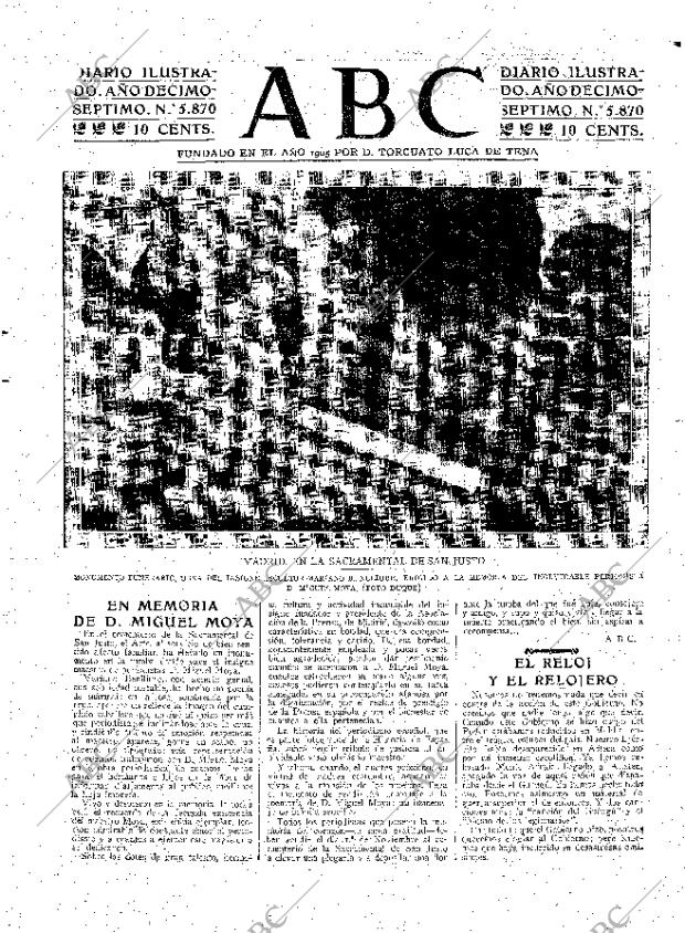 ABC MADRID 29-10-1921 página 3