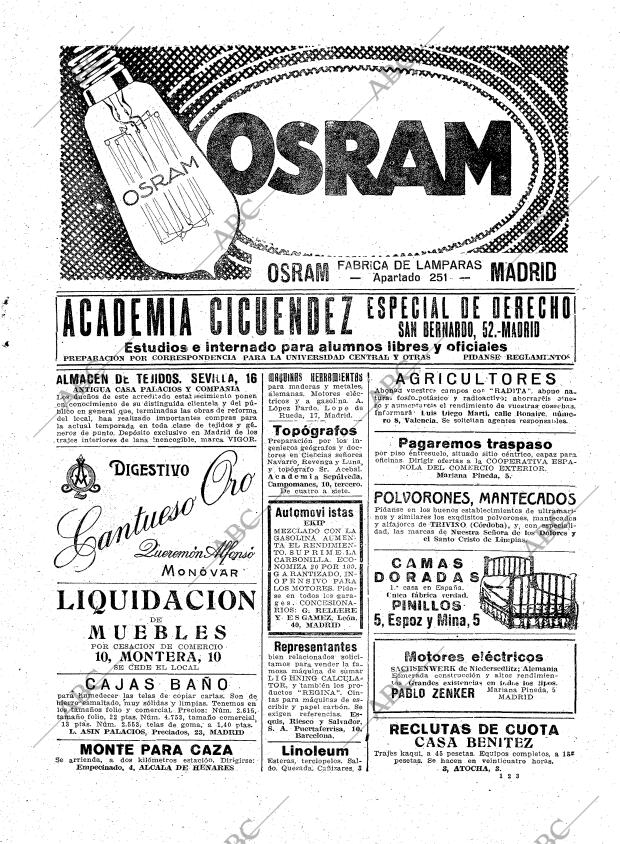 ABC MADRID 29-10-1921 página 31