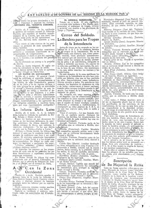 ABC MADRID 29-10-1921 página 9